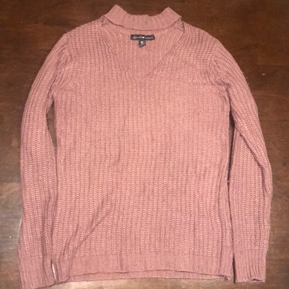 Derkek heart sweater